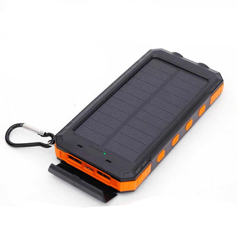 Vayb 200000mAh Solar Power Bank with USB-A & USB-C Fast Charge