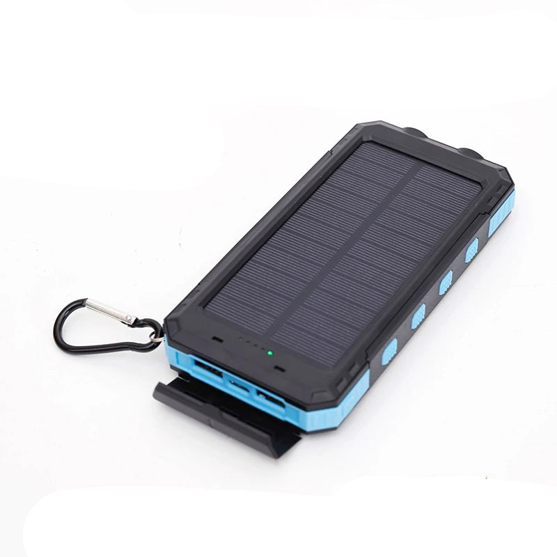 Vayb 200000mAh Solar Power Bank with USB-A & USB-C Fast Charge