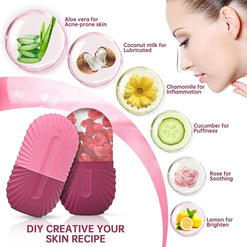 Vayb Ice Face Roller for Puffiness and Pore Tightening