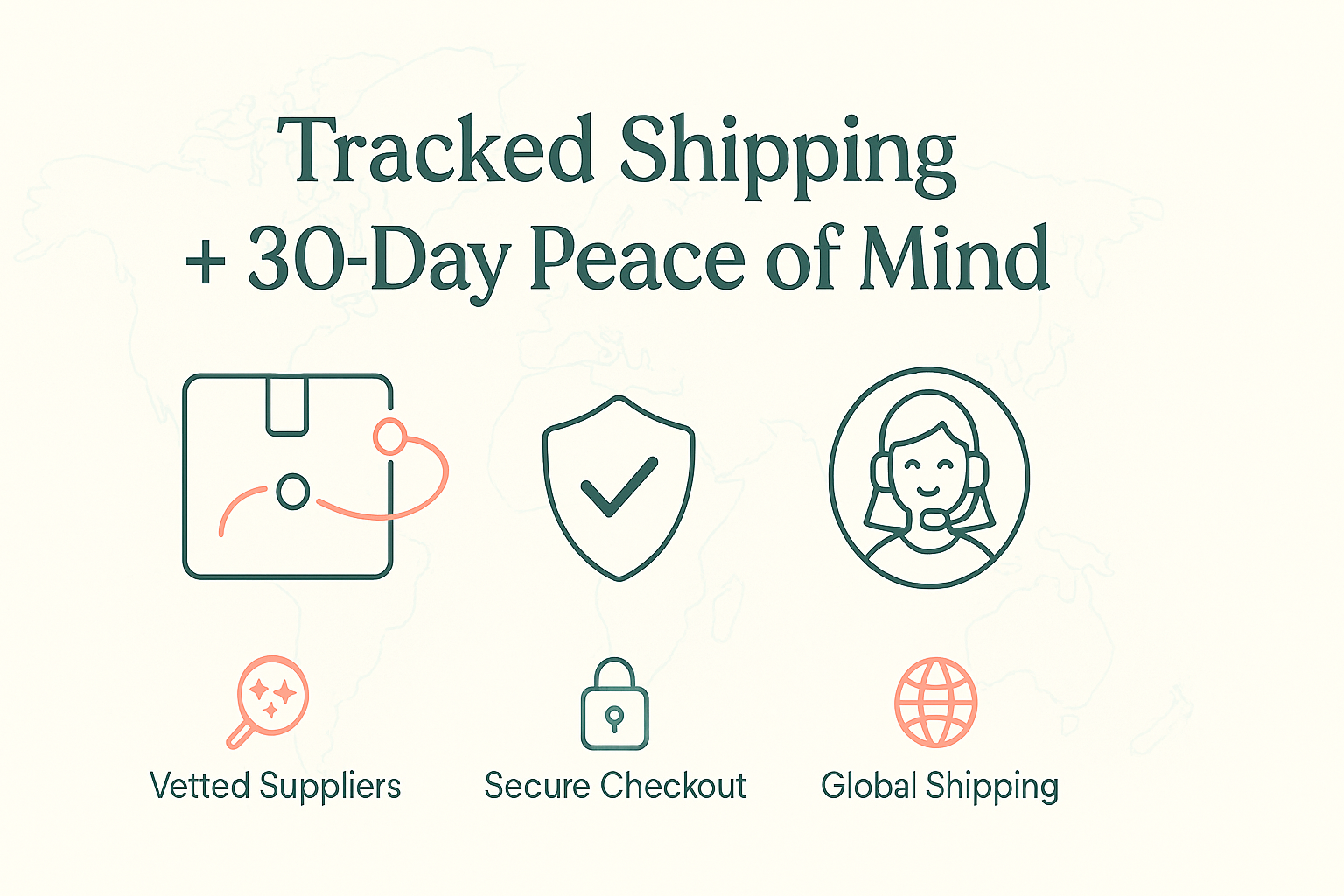 Shop with Confidence: Fast, Tracked Shipping + 30‑Day Peace of Mind