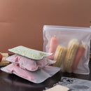 Vayb Reusable Silicone Food Storage Bags Leakproof Zip Containers