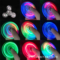 Vayb Crystal LED Fidget Spinner Toy for Kids Stress Relief