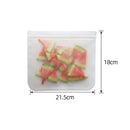 Vayb Reusable Silicone Food Storage Bags Leakproof Zip Containers