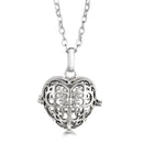 Vayb Angel Wings Chime Necklace Aromatherapy Diffuser Pendant