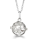 Vayb Angel Wings Chime Necklace Aromatherapy Diffuser Pendant