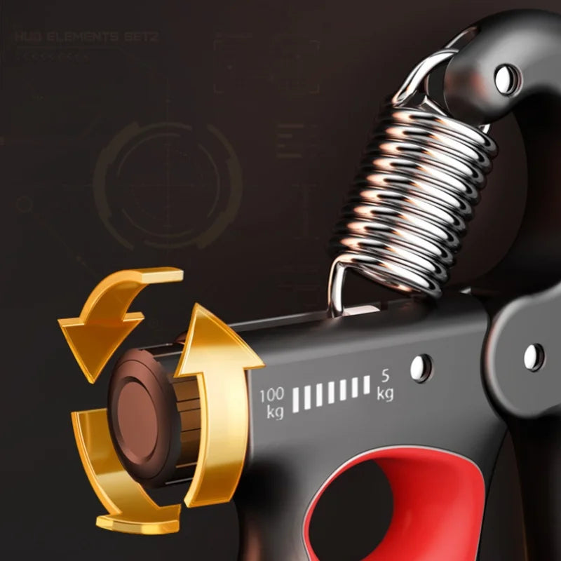 Vayb Adjustable Grip Strengthener 5-100KG for Muscle Recovery