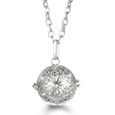 Vayb Angel Wings Chime Necklace Aromatherapy Diffuser Pendant
