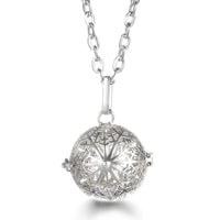 Vayb Angel Wings Chime Necklace Aromatherapy Diffuser Pendant