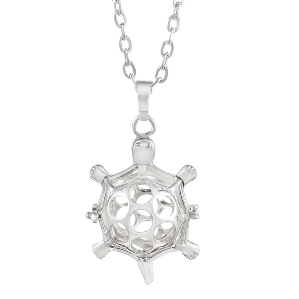 Vayb Angel Wings Chime Necklace Aromatherapy Diffuser Pendant