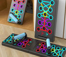 Vayb Foldable Push-Up Board for Chest, Arms, Back & Core Training