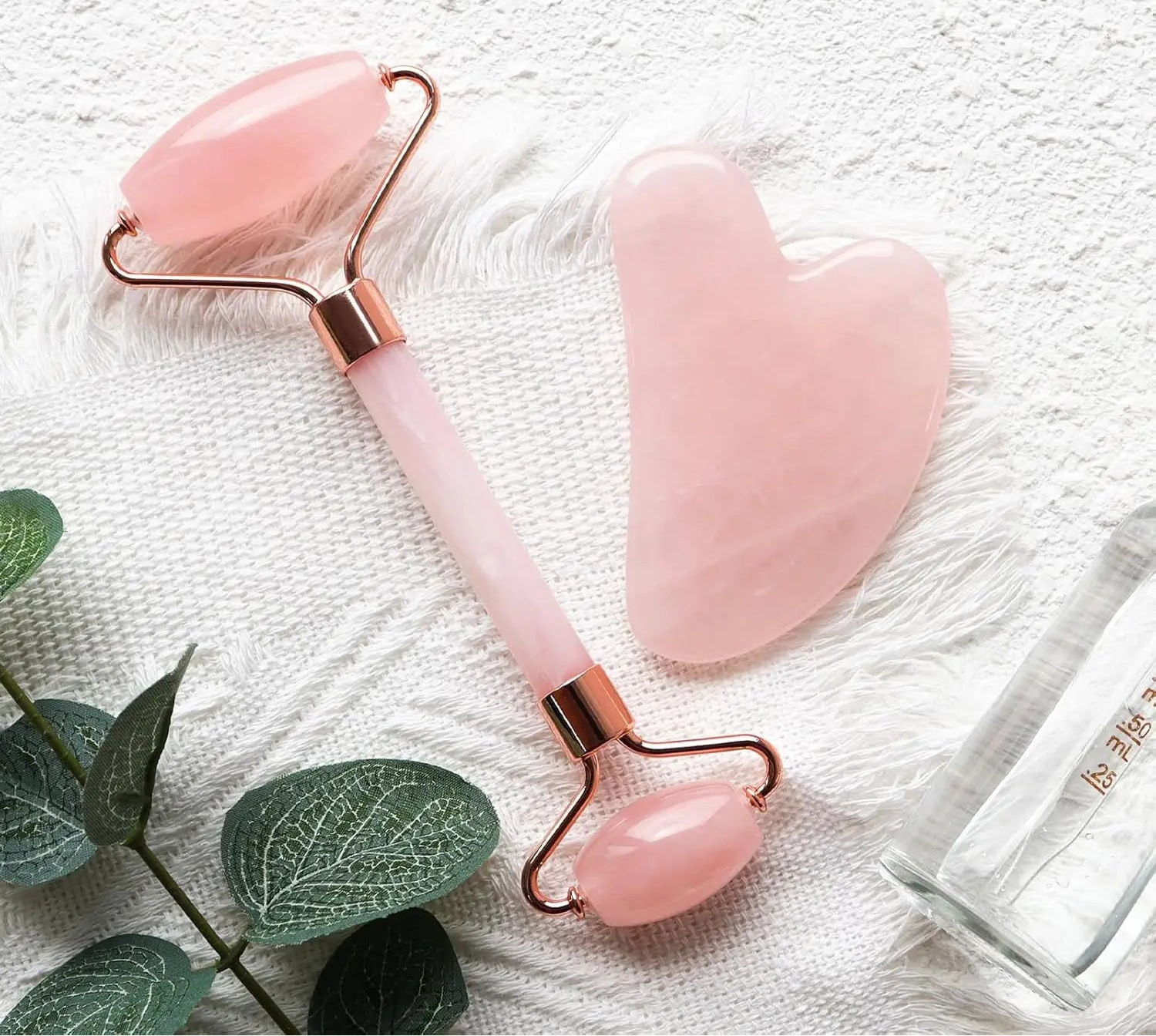 Vayb Gua Sha Facial Massager for Skin Detox and Eye Care