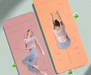Vayb Eco Friendly Non Slip Yoga Mat with Strap and Bag