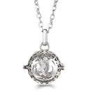 Vayb Angel Wings Chime Necklace Aromatherapy Diffuser Pendant