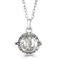 Vayb Angel Wings Chime Necklace Aromatherapy Diffuser Pendant