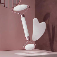 Vayb Gua Sha Facial Massager for Skin Detox and Eye Care