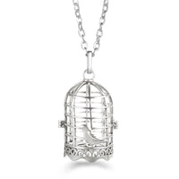 Vayb Angel Wings Chime Necklace Aromatherapy Diffuser Pendant