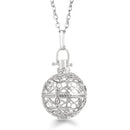 Vayb Angel Wings Chime Necklace Aromatherapy Diffuser Pendant
