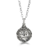 Vayb Angel Wings Chime Necklace Aromatherapy Diffuser Pendant
