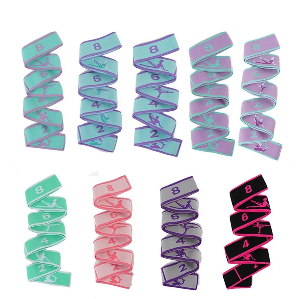 Vayb Yoga Stretching Strap for Pilates, Dance, and Flexibility Training