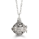Vayb Angel Wings Chime Necklace Aromatherapy Diffuser Pendant
