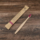 Vayb Bamboo Toothbrush Set 10pcs Soft Charcoal Bristle Eco Pack