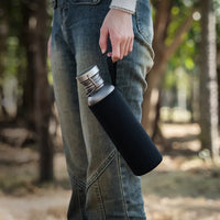 Vayb Titanium Water Bottle for Camping & Outdoors