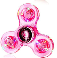 Vayb Crystal LED Fidget Spinner Toy for Kids Stress Relief