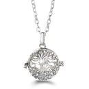 Vayb Angel Wings Chime Necklace Aromatherapy Diffuser Pendant