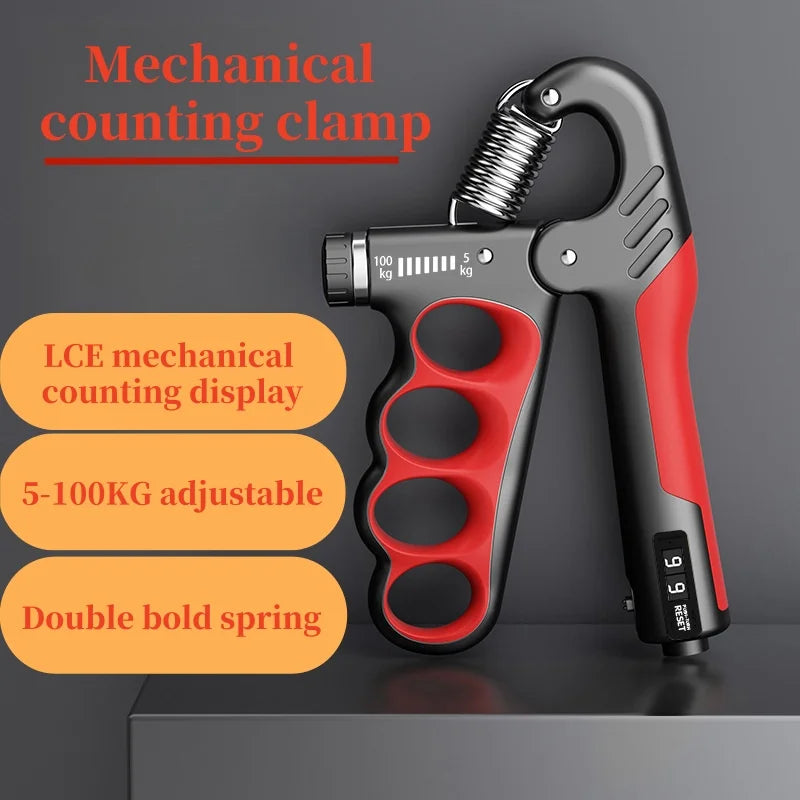 Vayb Adjustable Grip Strengthener 5-100KG for Muscle Recovery