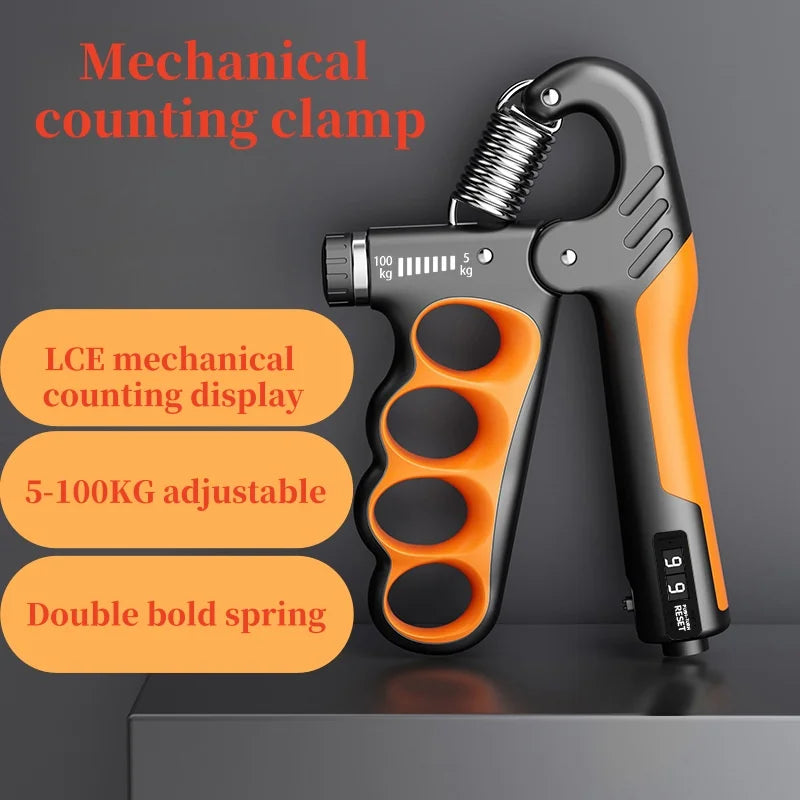 Vayb Adjustable Grip Strengthener 5-100KG for Muscle Recovery