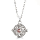 Vayb Angel Wings Chime Necklace Aromatherapy Diffuser Pendant