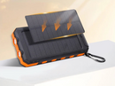 Vayb 200000mAh Solar Power Bank with USB-A & USB-C Fast Charge