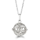 Vayb Angel Wings Chime Necklace Aromatherapy Diffuser Pendant