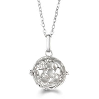 Vayb Angel Wings Chime Necklace Aromatherapy Diffuser Pendant