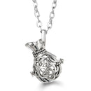 Vayb Angel Wings Chime Necklace Aromatherapy Diffuser Pendant