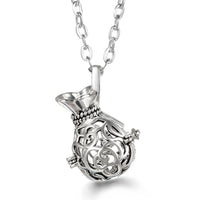 Vayb Angel Wings Chime Necklace Aromatherapy Diffuser Pendant