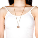 Vayb Angel Wings Chime Necklace Aromatherapy Diffuser Pendant