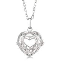 Vayb Angel Wings Chime Necklace Aromatherapy Diffuser Pendant