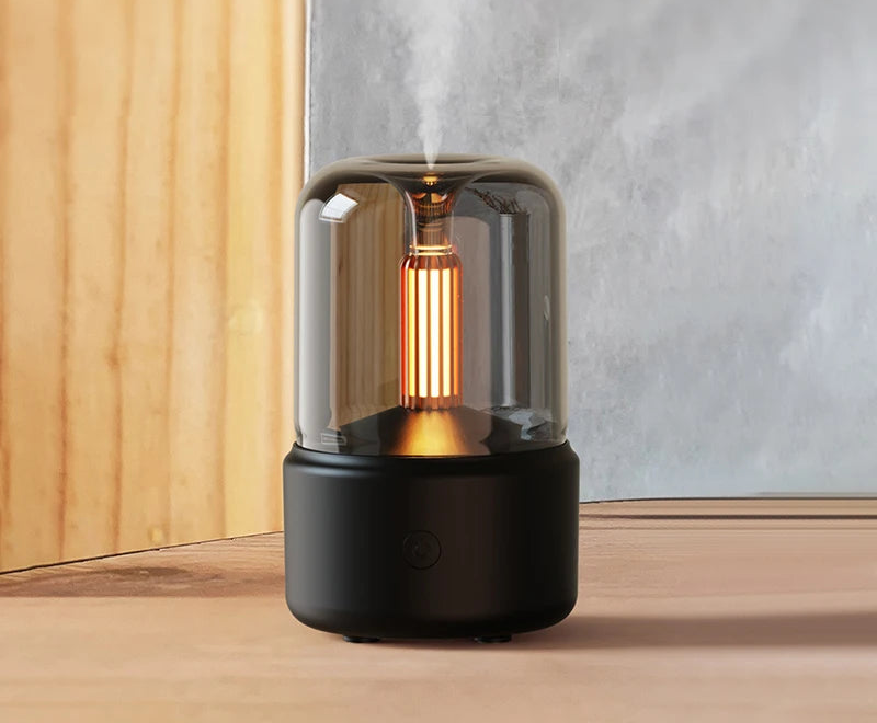Vayb Candlelight Aromatherapy Humidifier for Home & Office