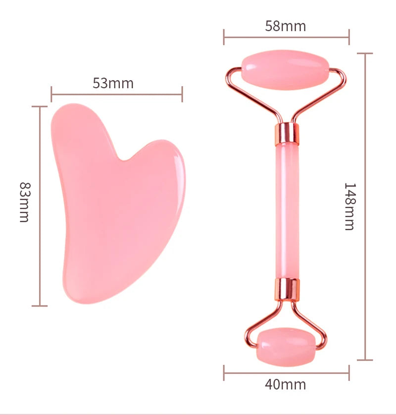 Vayb Gua Sha Facial Massager for Skin Detox and Eye Care