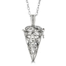 Vayb Angel Wings Chime Necklace Aromatherapy Diffuser Pendant