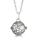 Vayb Angel Wings Chime Necklace Aromatherapy Diffuser Pendant