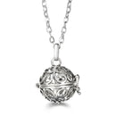 Vayb Angel Wings Chime Necklace Aromatherapy Diffuser Pendant