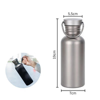 Vayb Titanium Water Bottle for Camping & Outdoors