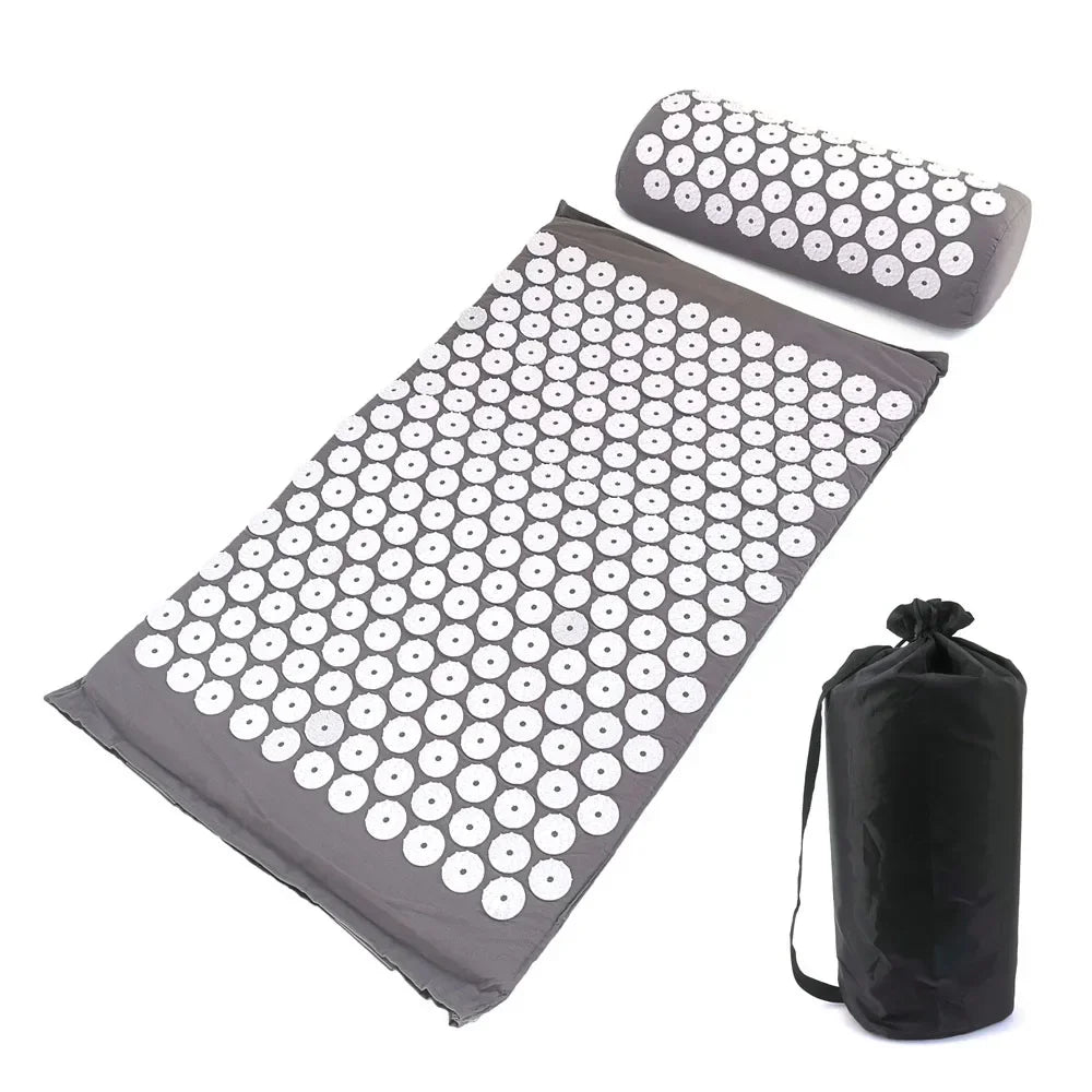Vayb Acupressure Massage Mat & Pillow Set for Pain Relief