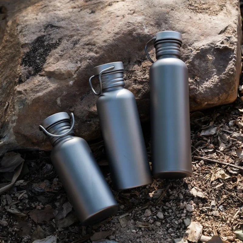 Vayb Titanium Water Bottle for Camping & Outdoors