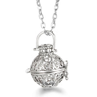 Vayb Angel Wings Chime Necklace Aromatherapy Diffuser Pendant