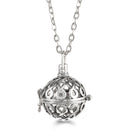 Vayb Angel Wings Chime Necklace Aromatherapy Diffuser Pendant