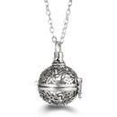 Vayb Angel Wings Chime Necklace Aromatherapy Diffuser Pendant