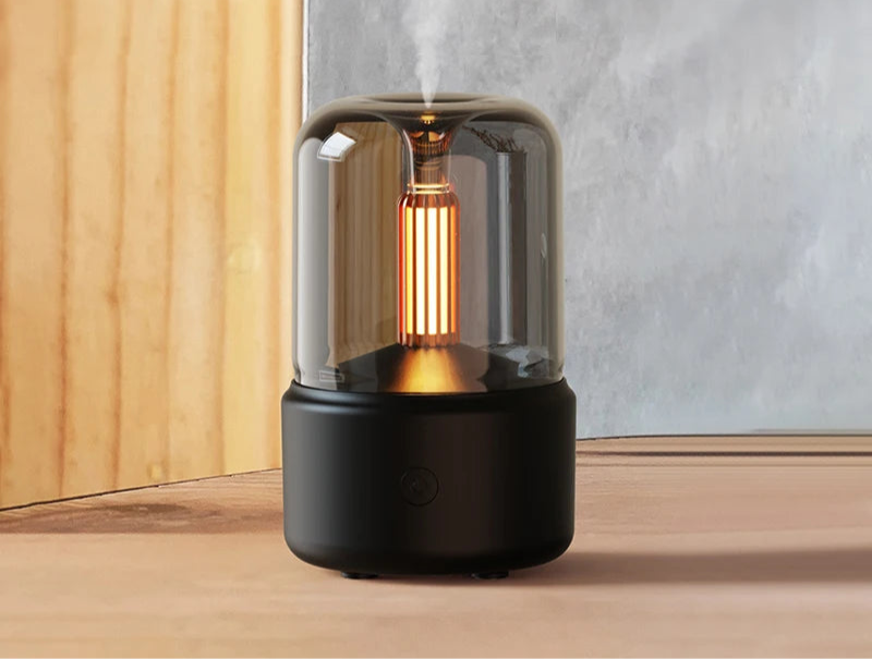 Vayb Candlelight Aromatherapy Humidifier for Home & Office